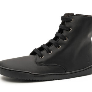 Botin negro Respetuoso Flexinens horma Ancha